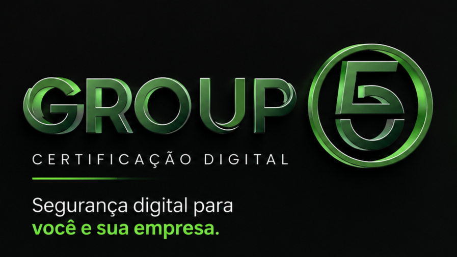 Group 5 Certificação Digital — cartão de visita