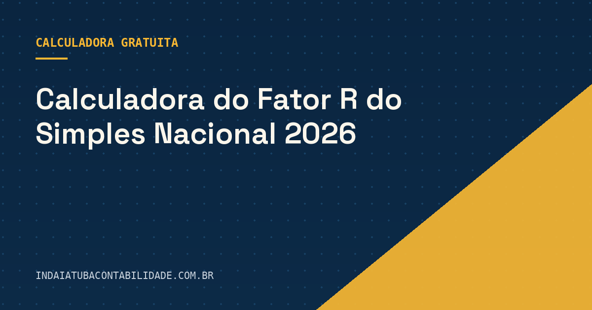 Fator R