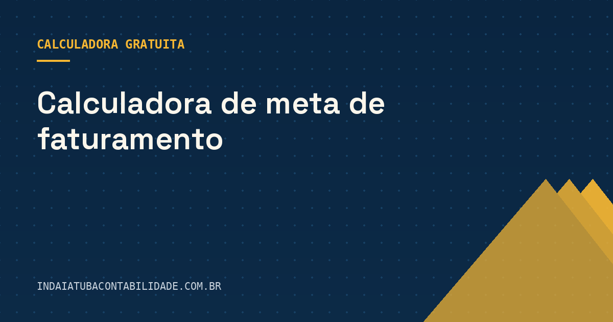 Meta de faturamento