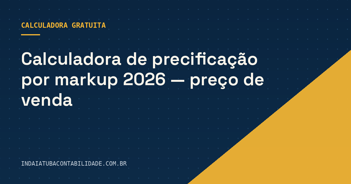 Formação de preço