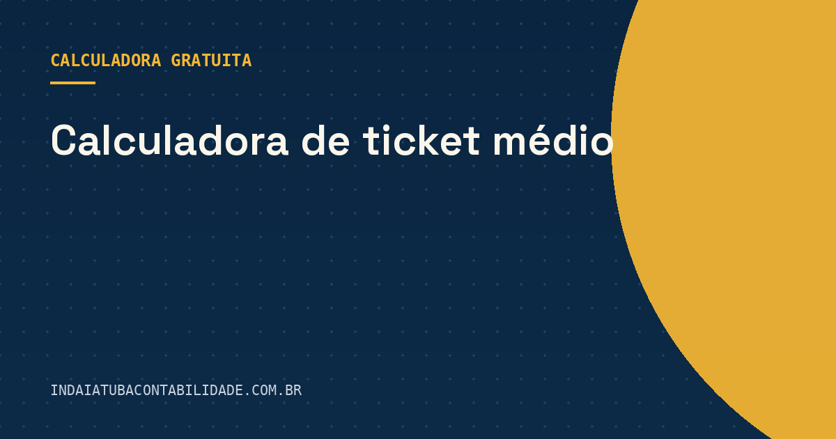 Ticket médio