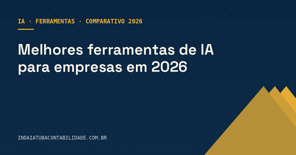 Melhores ferramentas de IA para empresas em 2026